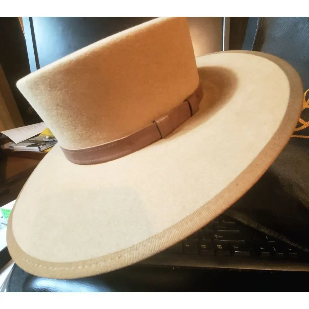 Rare Goorin Bros Fedora Hat Brown Size Large - Picture 12 of 12